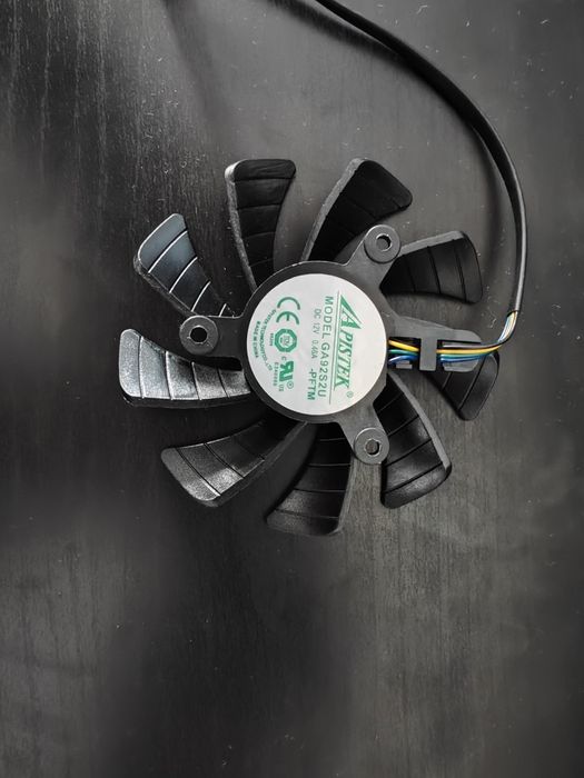 Wentylator do karty graficznej Zotac Apistek GA92S2U 85mm