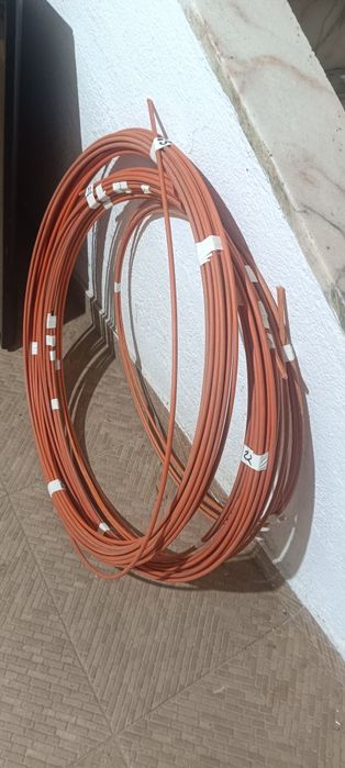 Guia fibra de vidro para passar cabos electricos