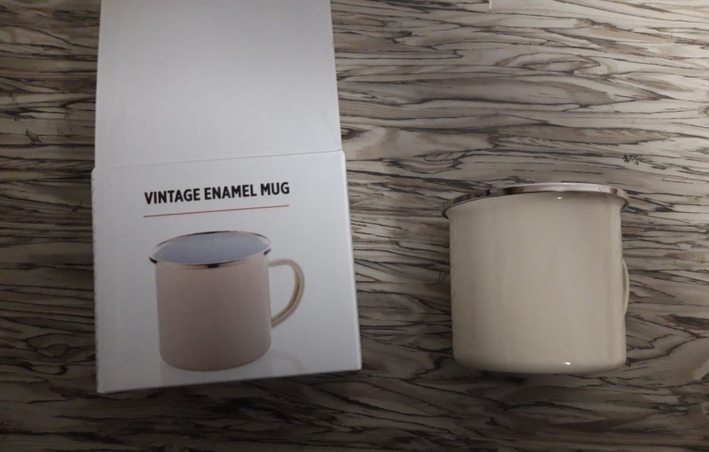 Kubek turystyczny emaliowany XD Collection