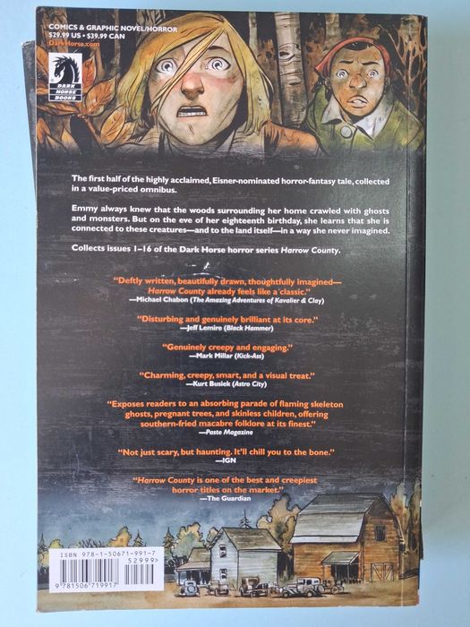 HARROW COUNTY OMNIBUS Vols. I & II - Cullen Bunn & Tyler Crook - Ed Dark Horse