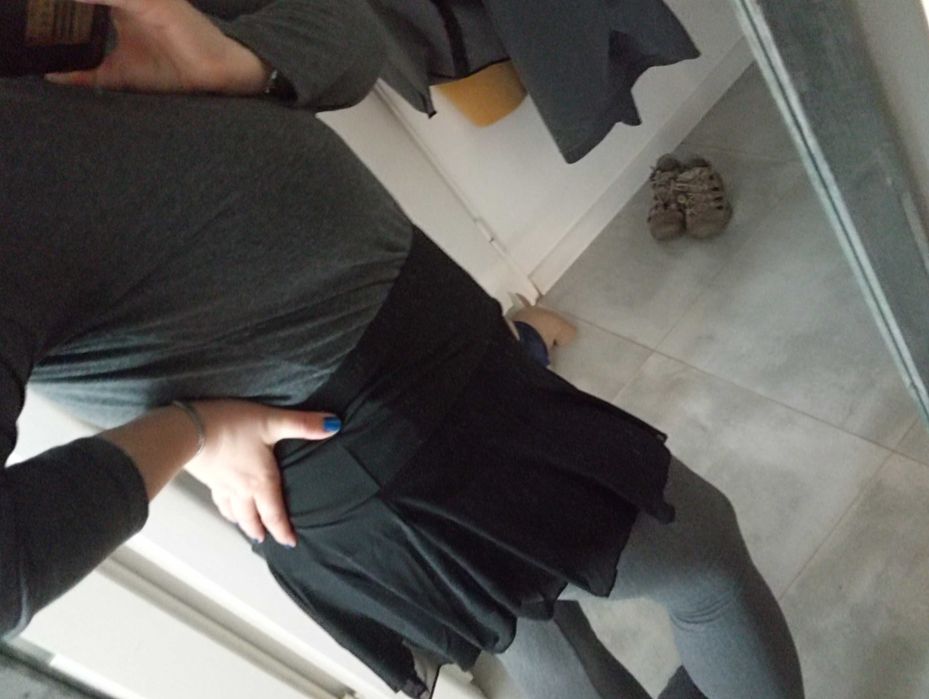 Zwiewna mini spódniczka,XL