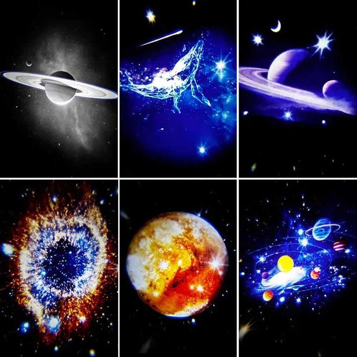 Домашній планетарій, Проектор зоряного неба, Нічник галактика