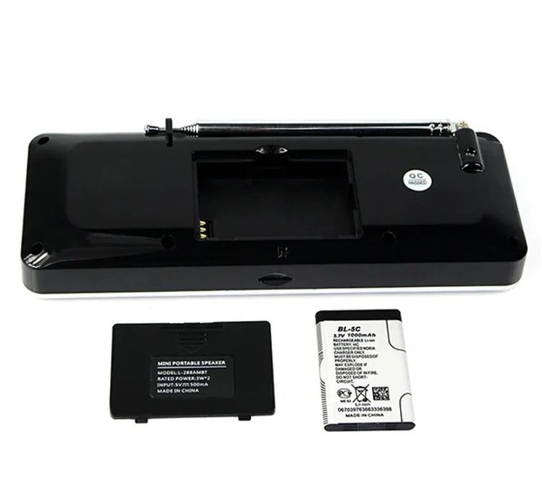 Rádio FM Retekess Tr602 Bluetooth MP3 Bateria recarregável *Novo