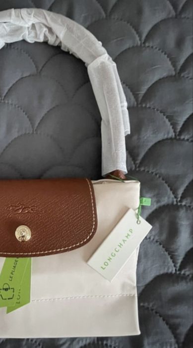 Mala Longchamp cor creme