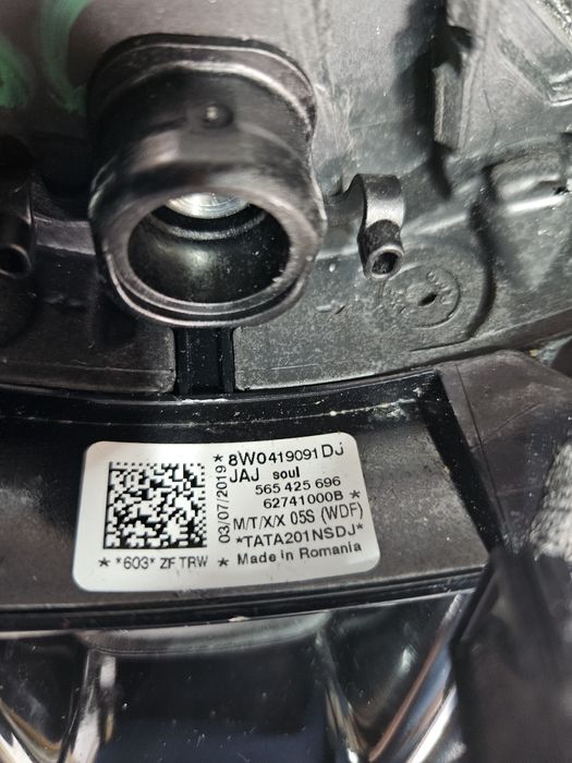 Audi a4 b9 a5 s5 8w f5 kierownica ścięta sline S-line sportowa łopatki