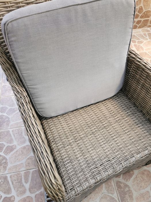 Okazja, komplet ogrodowy xxl stół i 8 foteli