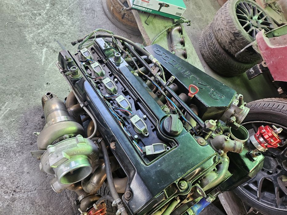 Двигун 500л.с. мерседес m104 turbo 3.2 німецький 2jz-gte w124 w202 w14