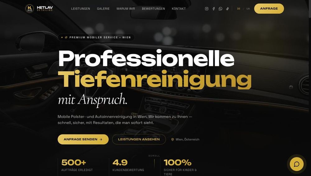 Tworzenie stron internetowych pod klucz | Strona dla biznesu