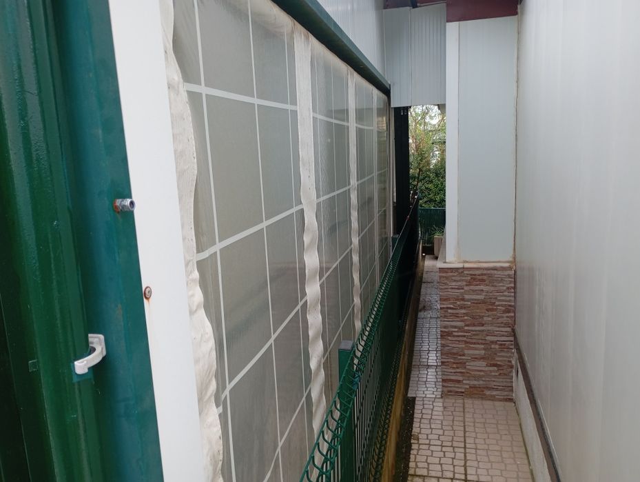 Toldo vertical Branco