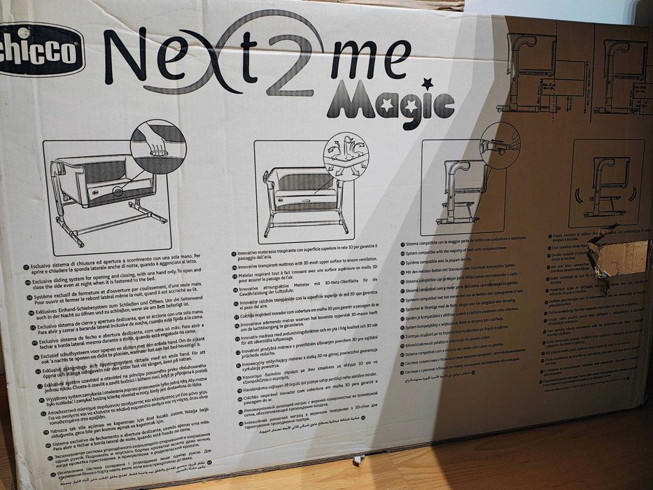 Berço Chicco next 2 me magic
