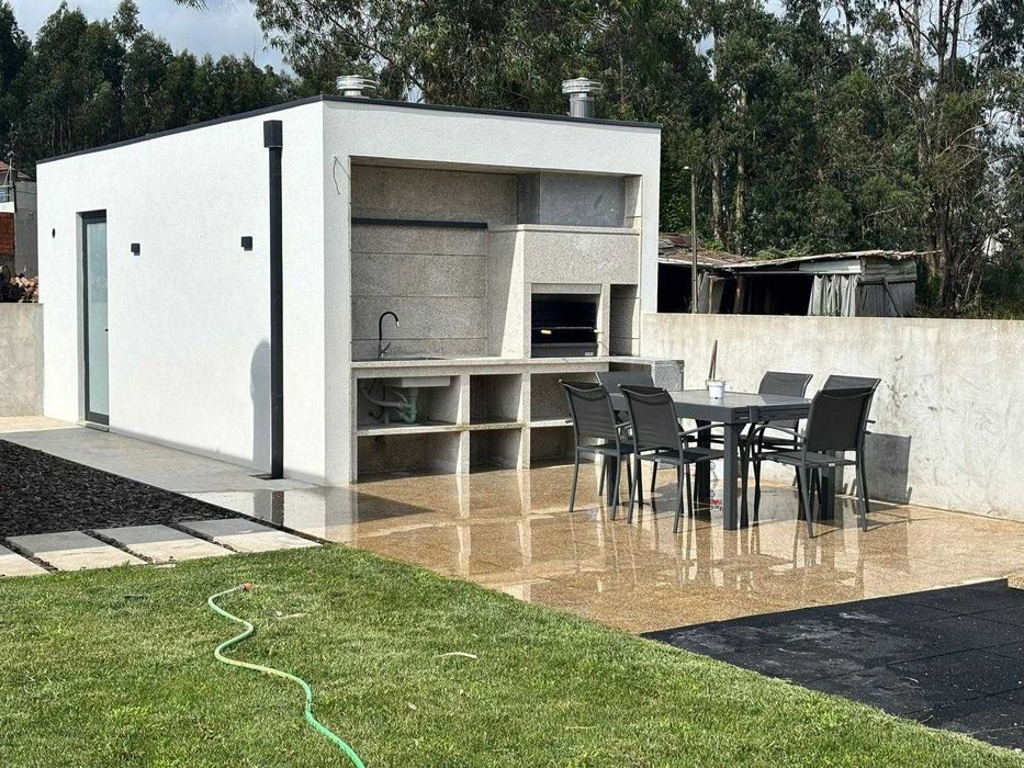 Churrasqueira em granito