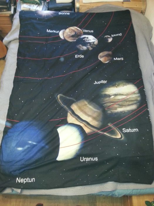 Pościel astronauty, kosmos, planety, wahadłowiec - NOWA