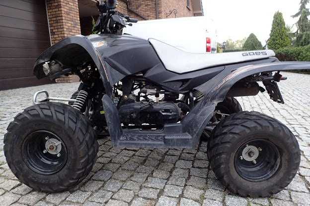 Quad dla dziecka Goes atv 50  Silnik yamaha 2t automat Wsteczny