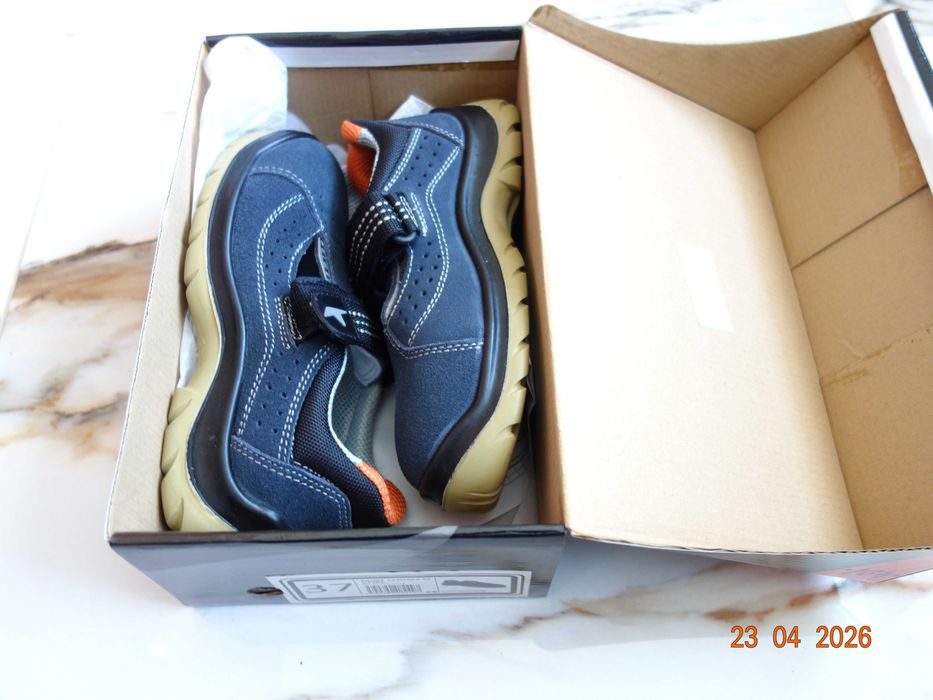 Nowe buty robocze S1/trekkingowe Ardon Prime Santrek S1 – lekkie, ochronne, rzep 37