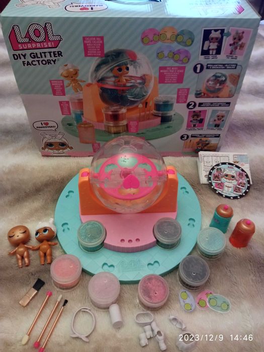 Zestaw LOL surprise Diy Glitter Factory