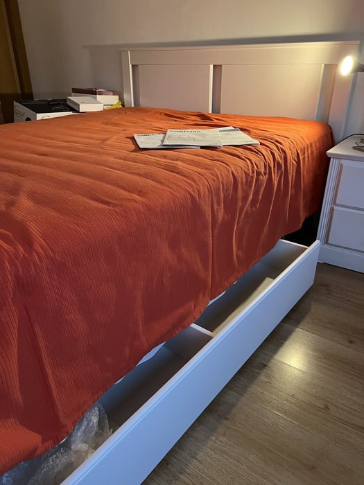Cama Songesand Branca Gavetas