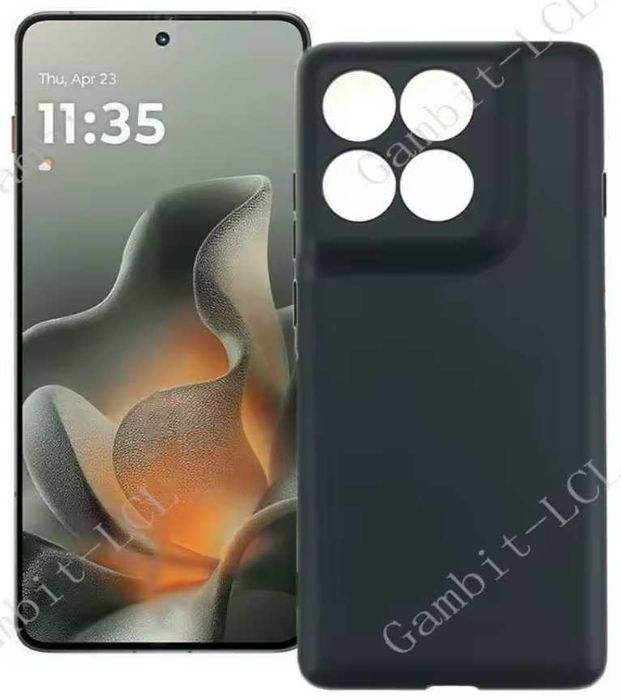 Etui do Motorola Edge 70 Miękki TPU czarne 2szt!