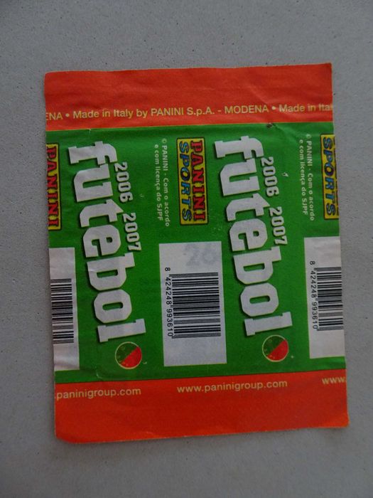 Carteira de cromos fechada Futebol 2006/2007 Panini