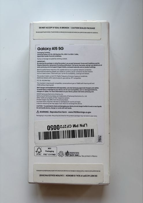 Телефон Samsung Galaxy A15 5G (128 ГБ)