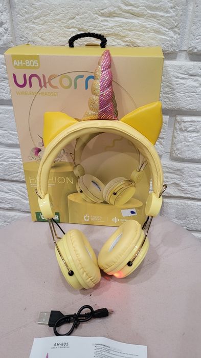 Słuchawki Unicorn bezprzewodowe