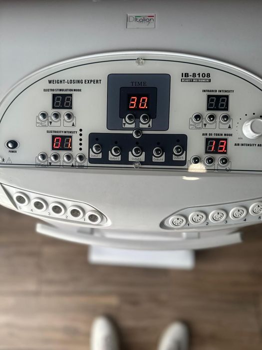 Máquina de Pressoterapia e Eletroestimulação