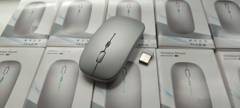 Мишка безпровідна! Bluetooth+2.4G безшумна!
