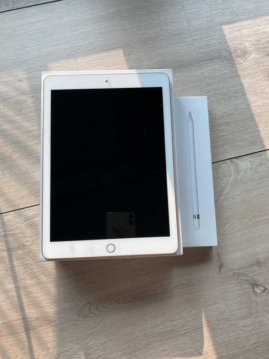 Tablet Apple iPad 6 Gen 128GB WIFI Gold JAK NOWY + APPLE PENCIL!!!