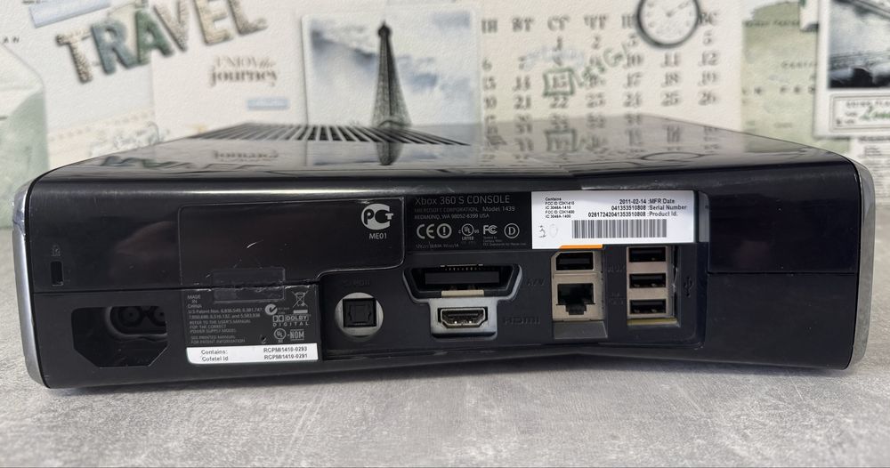 Xbox 360 Slim 320GB | Freeboot + LT 3.0 | 2 геймпади | GTA 5, FIFA, Mortal Kombat