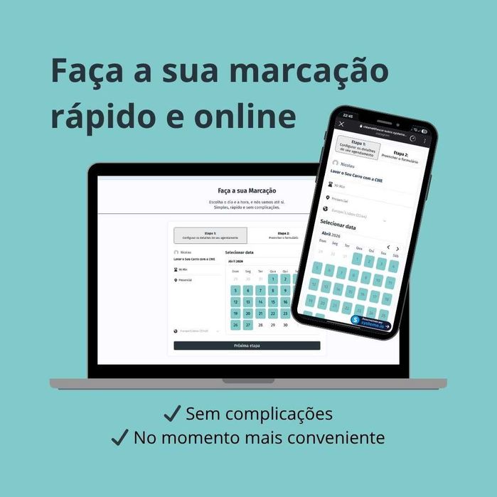 Lavagem Automóvel ao Domicílio – Concelhos Almada e Seixal