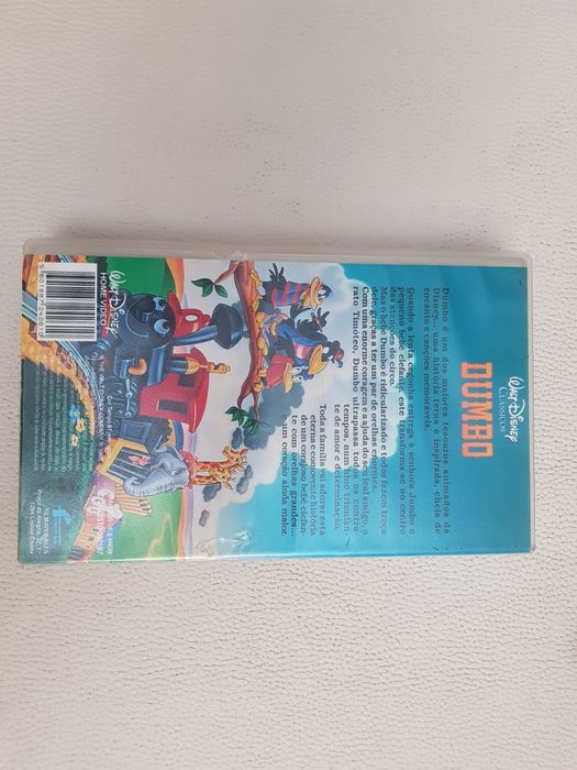 Filme Disney VHS cassete Dumbo