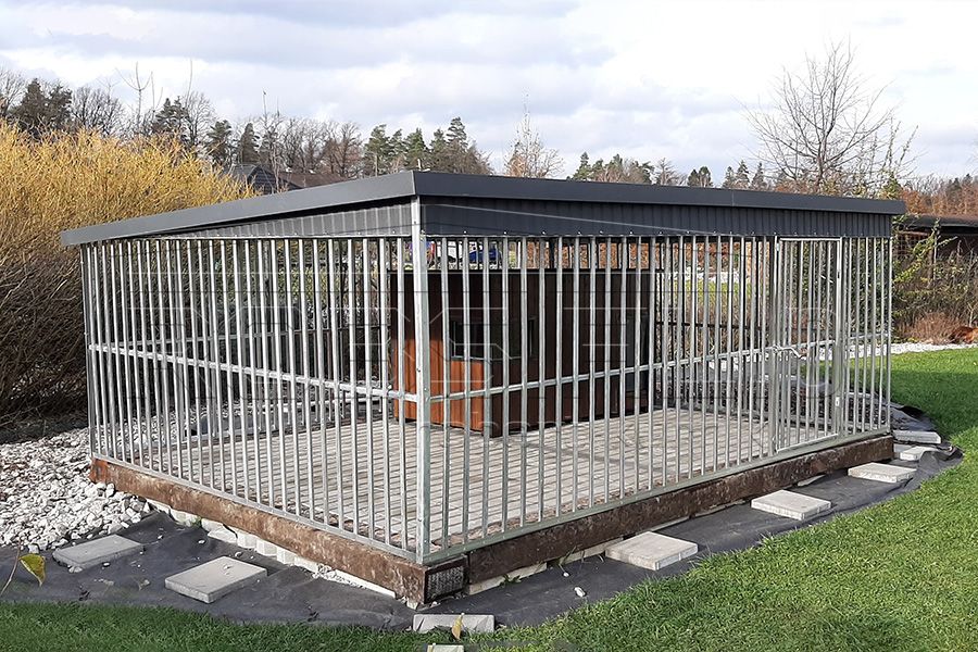 Ocynkowany wzmocniony kojec dla psa REX 3x2m