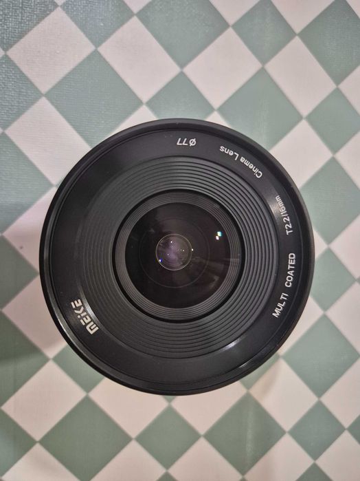 Lente Cinema Meike micro 4/3 - Lente de 16 mm T2,2