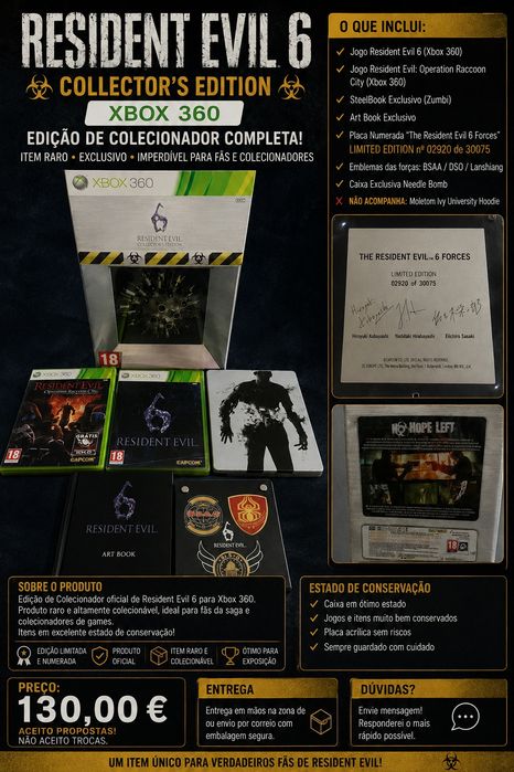 Residente evil coleção