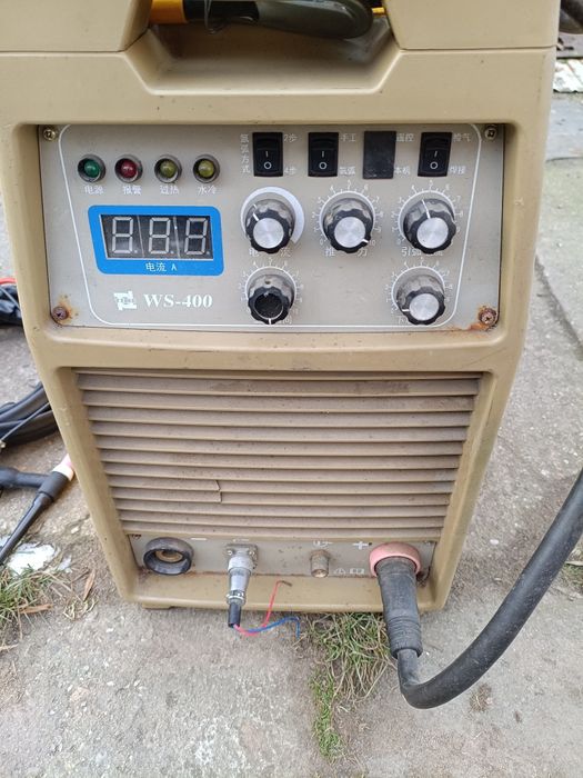 Spawarka TIG TIME WS400 400A  możliwość spawania MMA nierdzewka inox