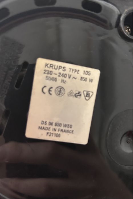 Krups Coffee Machine Type 5437196821942784005