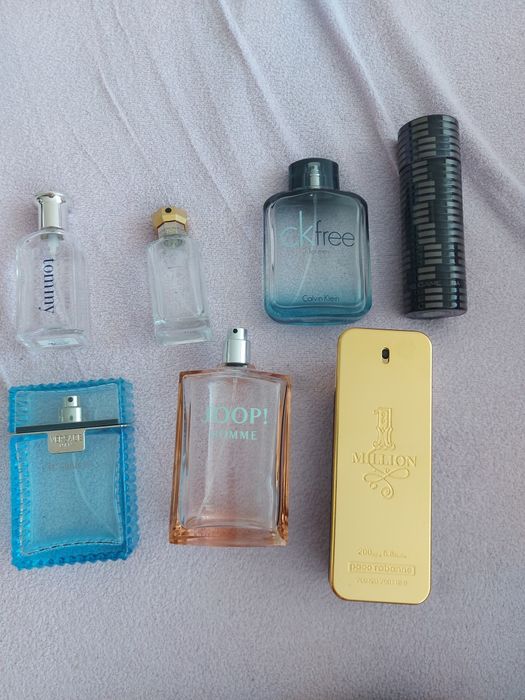 Puste flakony po perfumach