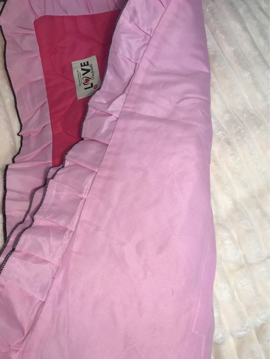 Красивая наволочка для подушки 2 шт с рюшами