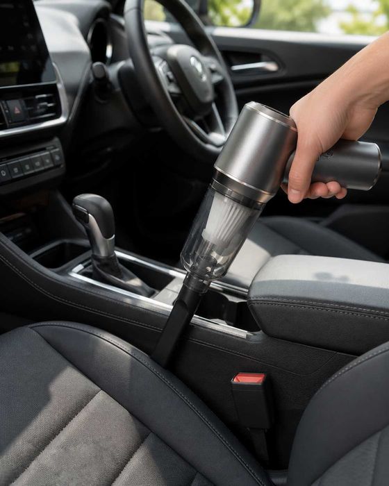 Aspirador Portátil Auto 20000Pa | Sem Fios, Sopro e Sucção