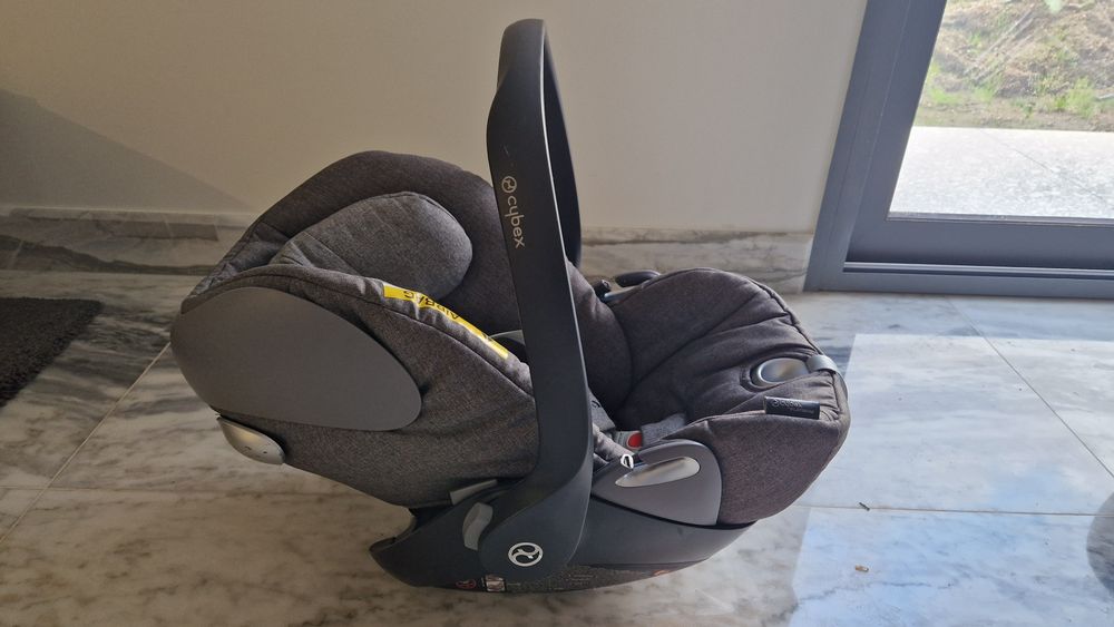 Conjunto CYBEX Priam carro passeio + ovo + isofix carro