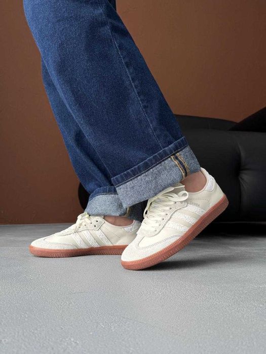 Кросівки Adidas Samba OG x Naked Crystal White premium