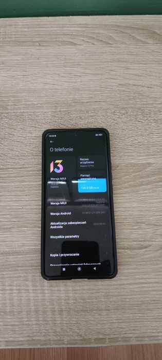 Sprzedam telefon Xiaomi 12 PRO Grey 256gb