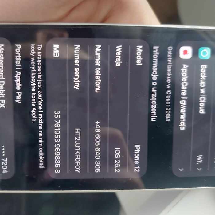 iPhone 12 128GB White (Biały) + MEGA ZESTAW 5x ETUI | Pudełko kabel