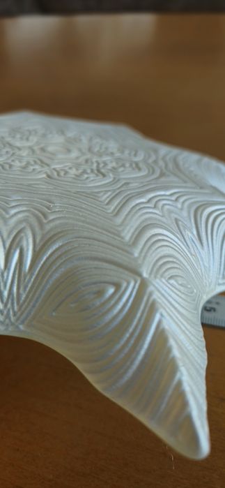 Taça Estrela Natal em Vidro Branca Nova