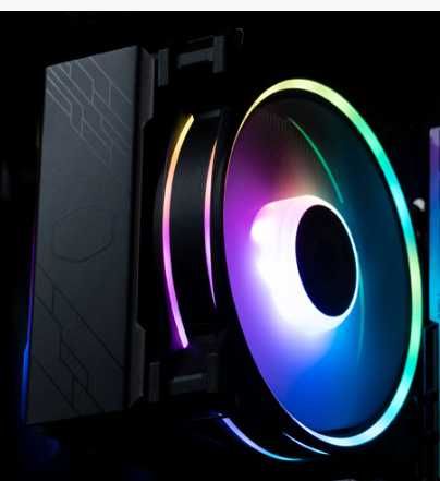 Air Cooler CPU Air Cooler Master Hyper 212 Halo ARGB Preto 120mm