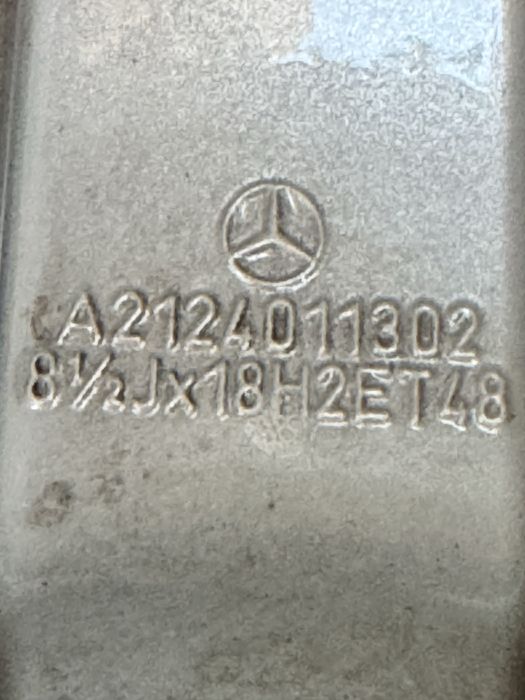 Alu Felgi do mercedesa E212 oryginał 18 cali