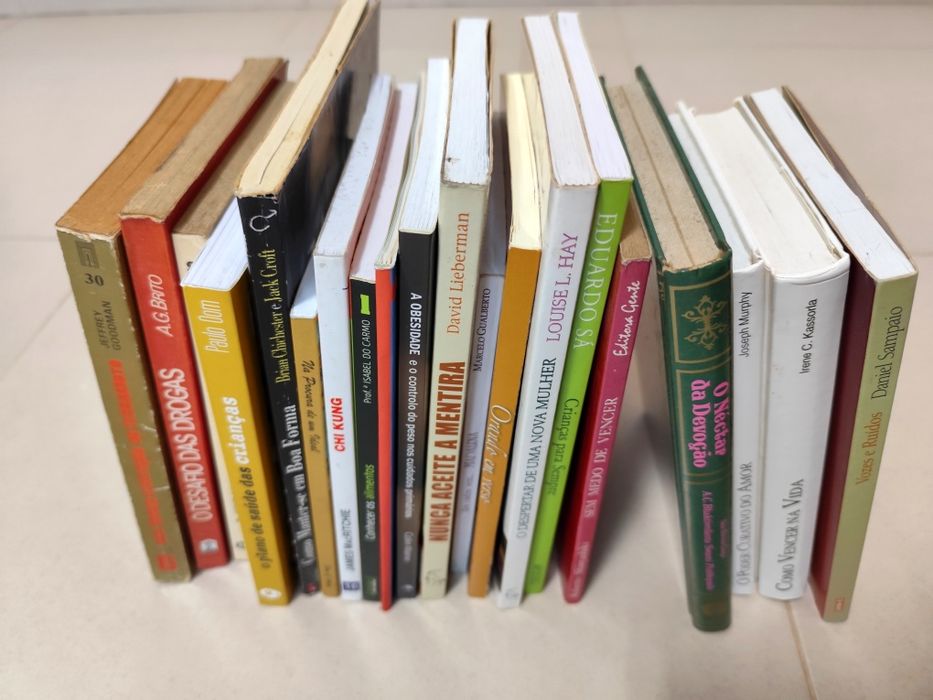 Lote de Livros Espirituais / Auto-Ajuda / Saúde