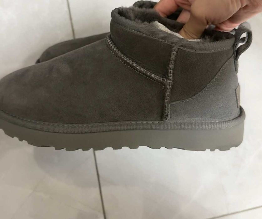 UGG Classic Ultra Mini Boot Szary-Rozmiar 38