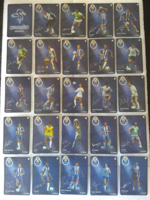 Coleção Completa Cartões Mágico do FC Porto.