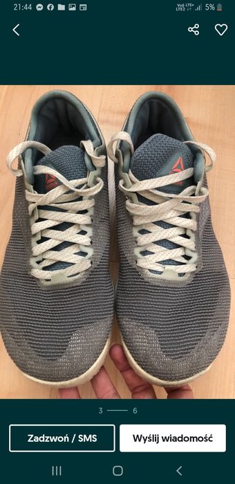 Reebok CrossFit Nano 9 adidasy rozm.38.5/39 podeszwa żelowa