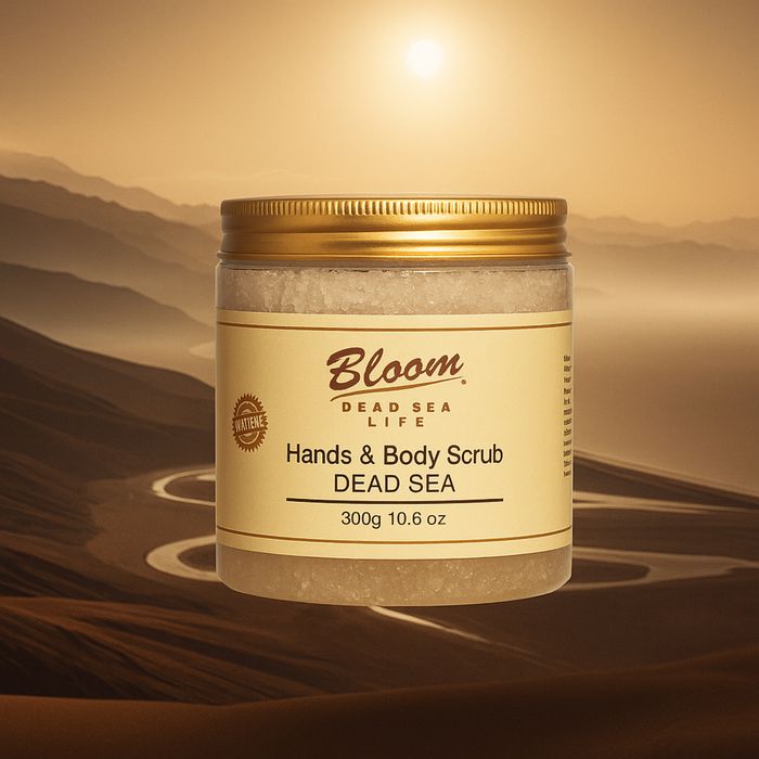 Mineralne kosmetyki BLOOM, peeling, body and hand scrab